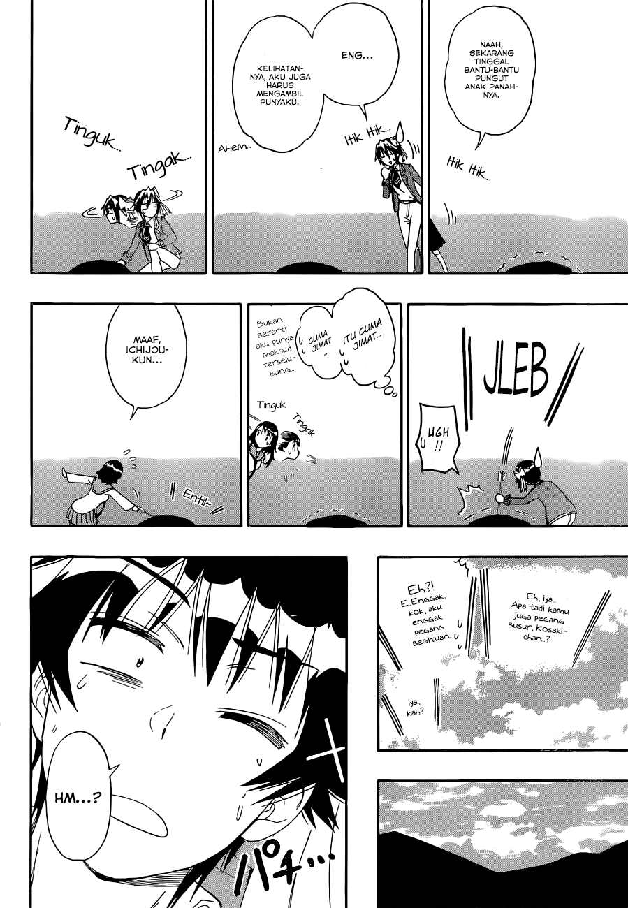 Nisekoi Chapter 156 Gambar 14