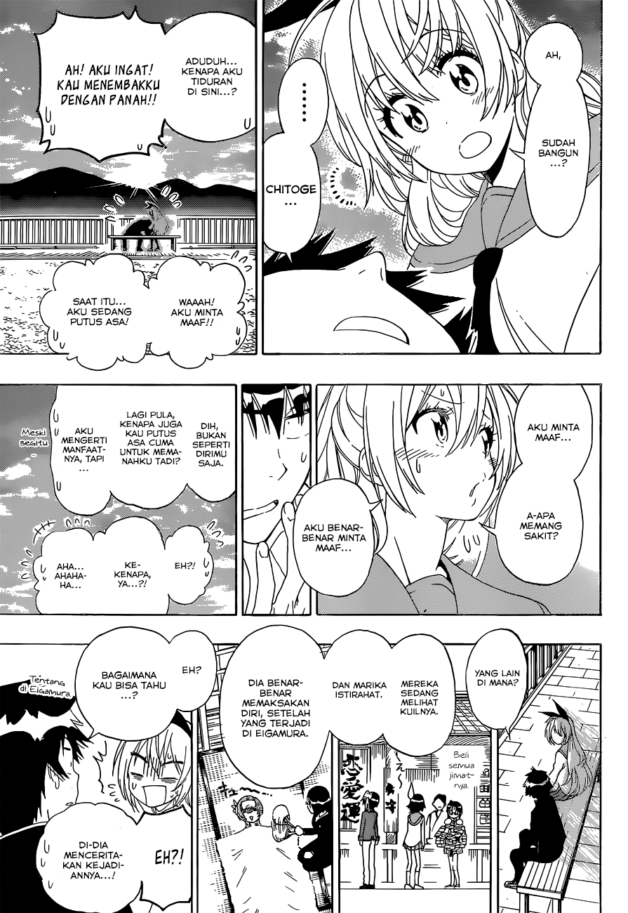 Nisekoi Chapter 156 Gambar 15