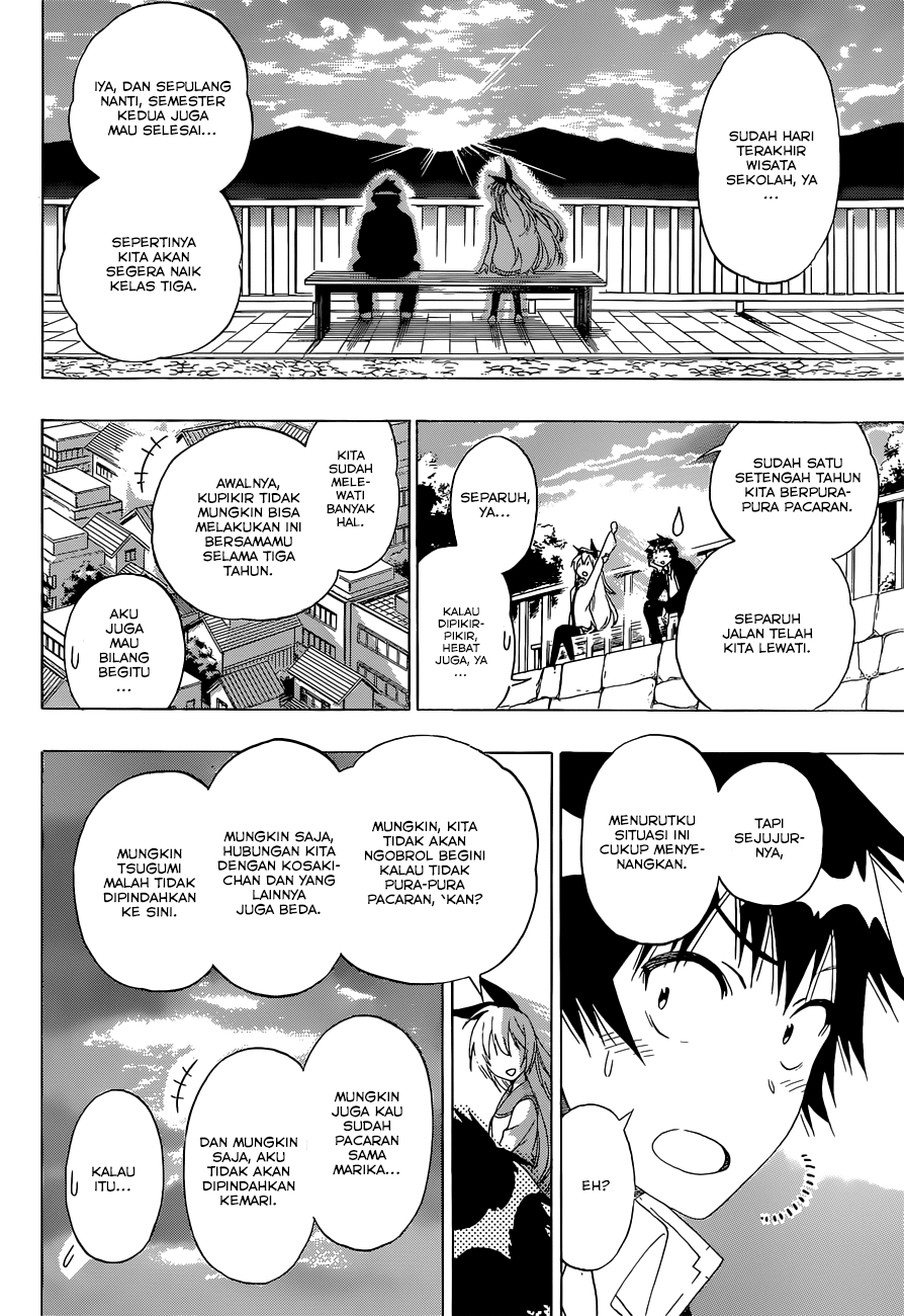Nisekoi Chapter 156 Gambar 16