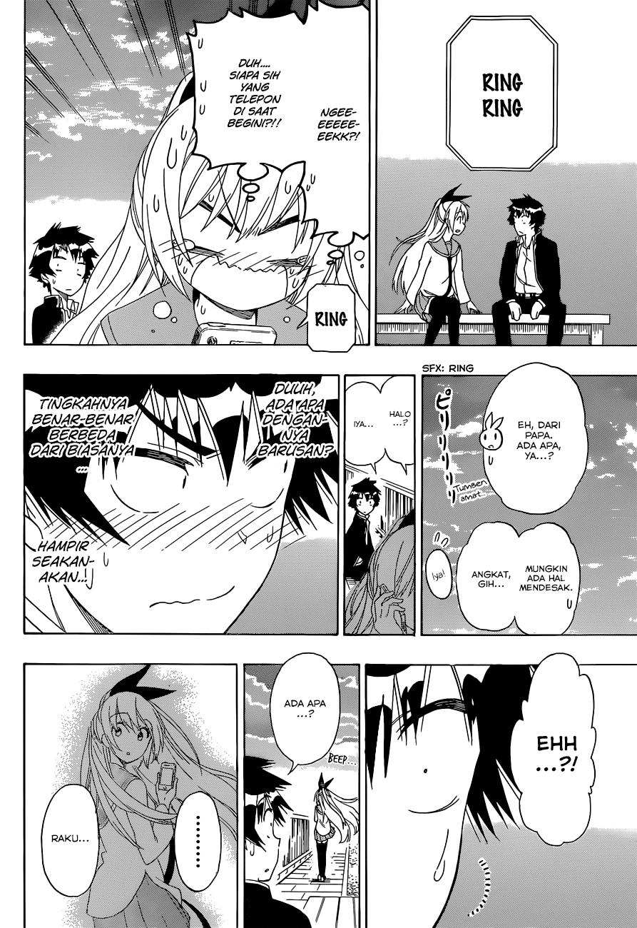 Nisekoi Chapter 156 Gambar 18