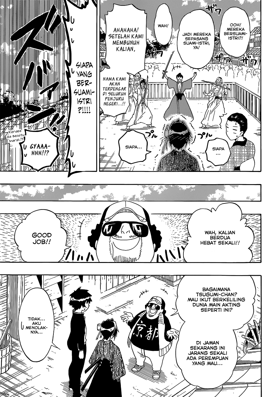 Nisekoi Chapter 153 Gambar 13