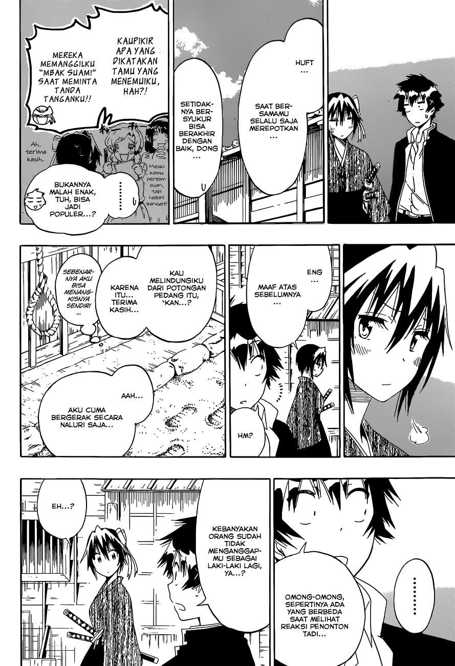Nisekoi Chapter 153 Gambar 14
