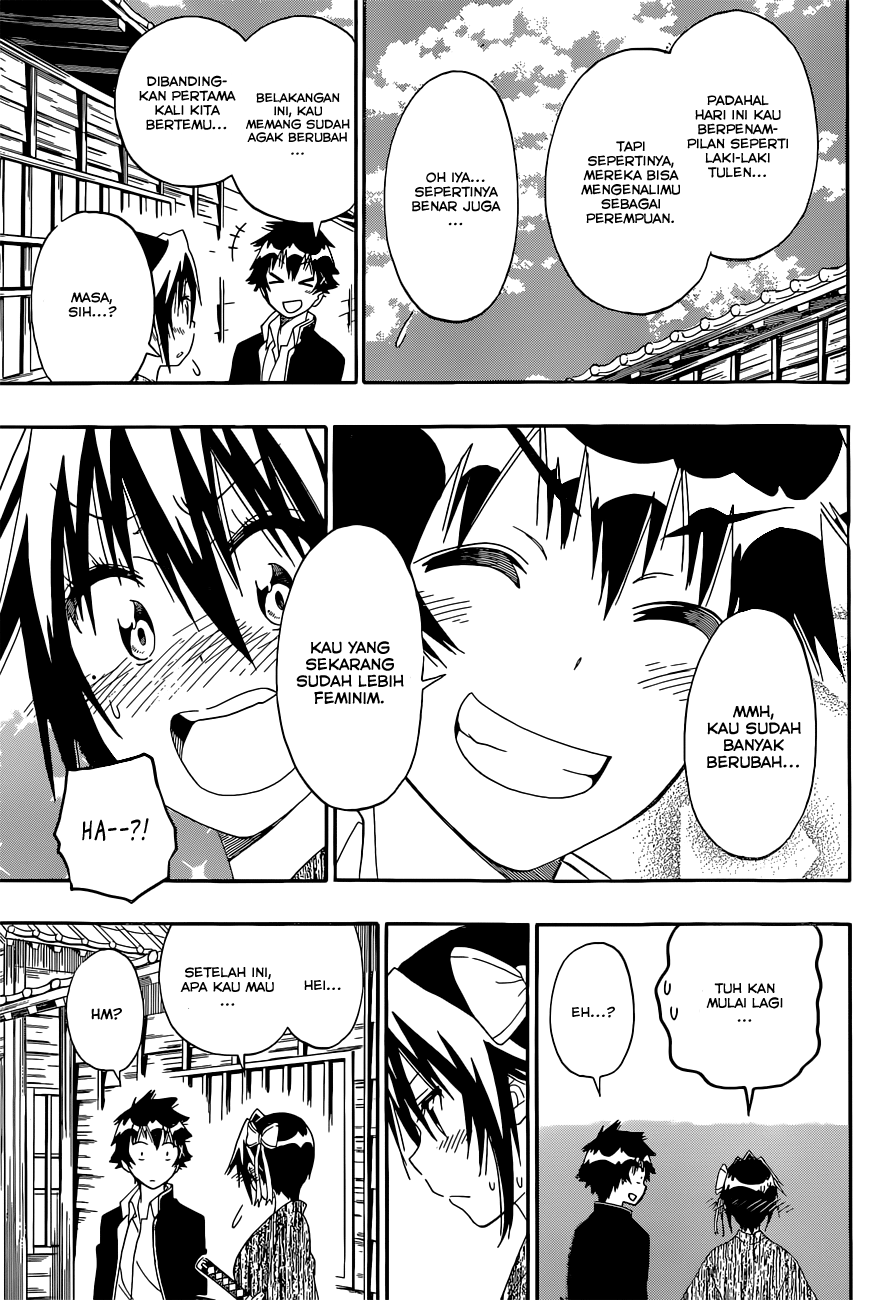 Nisekoi Chapter 153 Gambar 15