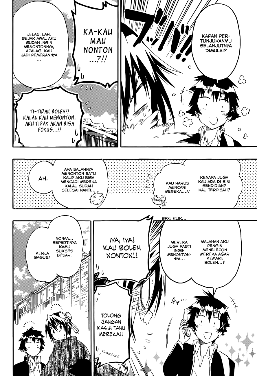 Nisekoi Chapter 153 Gambar 4