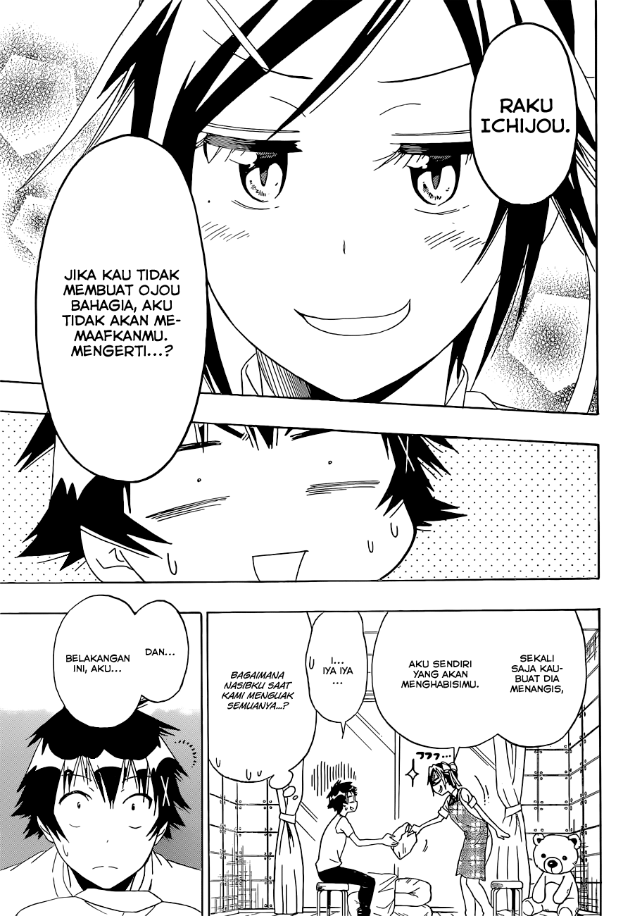 Nisekoi Chapter 149 Gambar 16