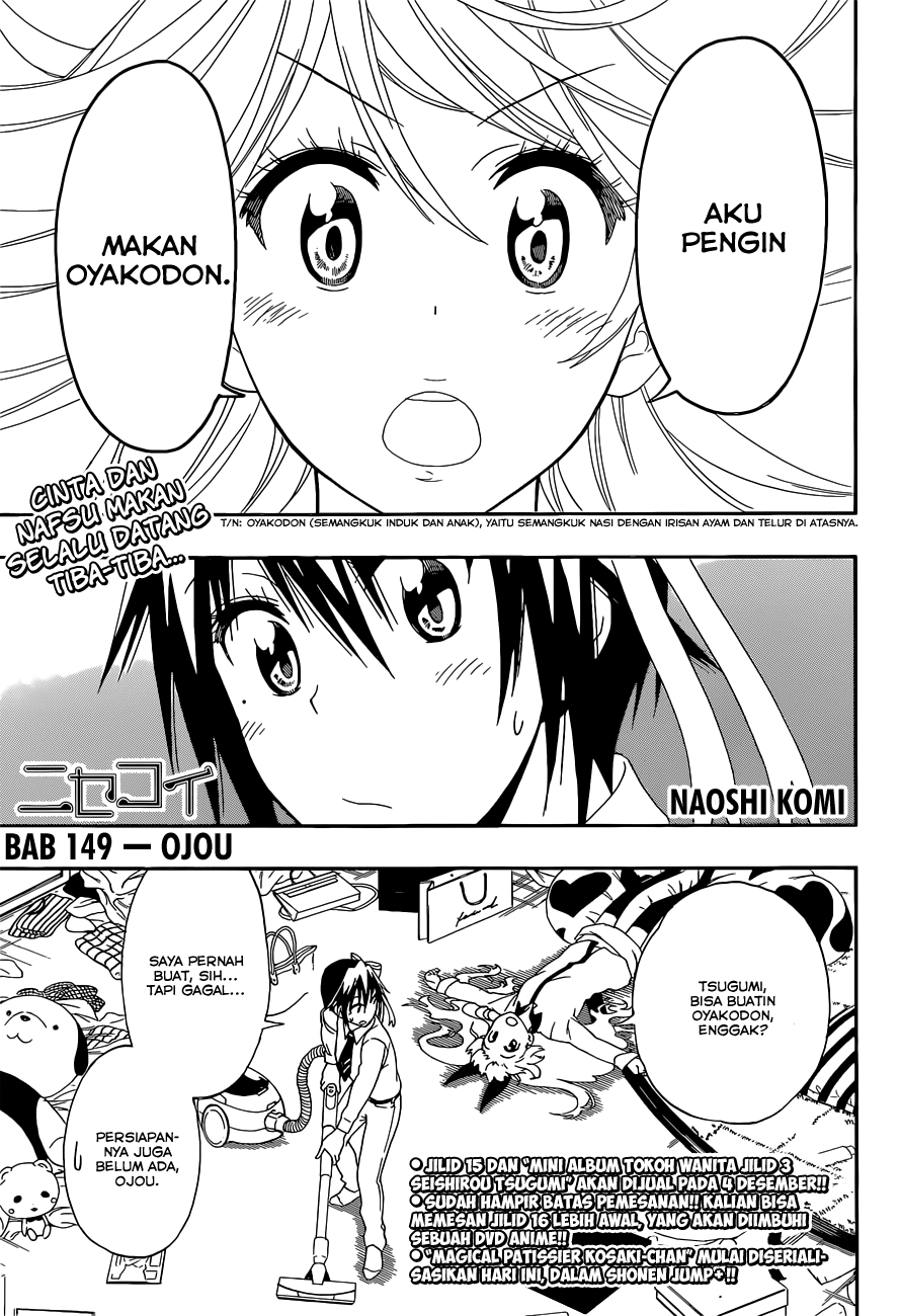 Baca Manga Nisekoi Chapter 149 Gambar 2