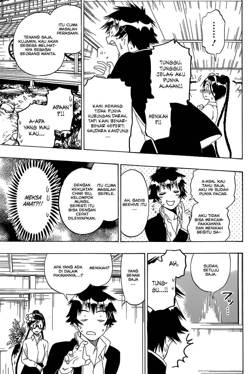 Nisekoi Chapter 148 Gambar 13