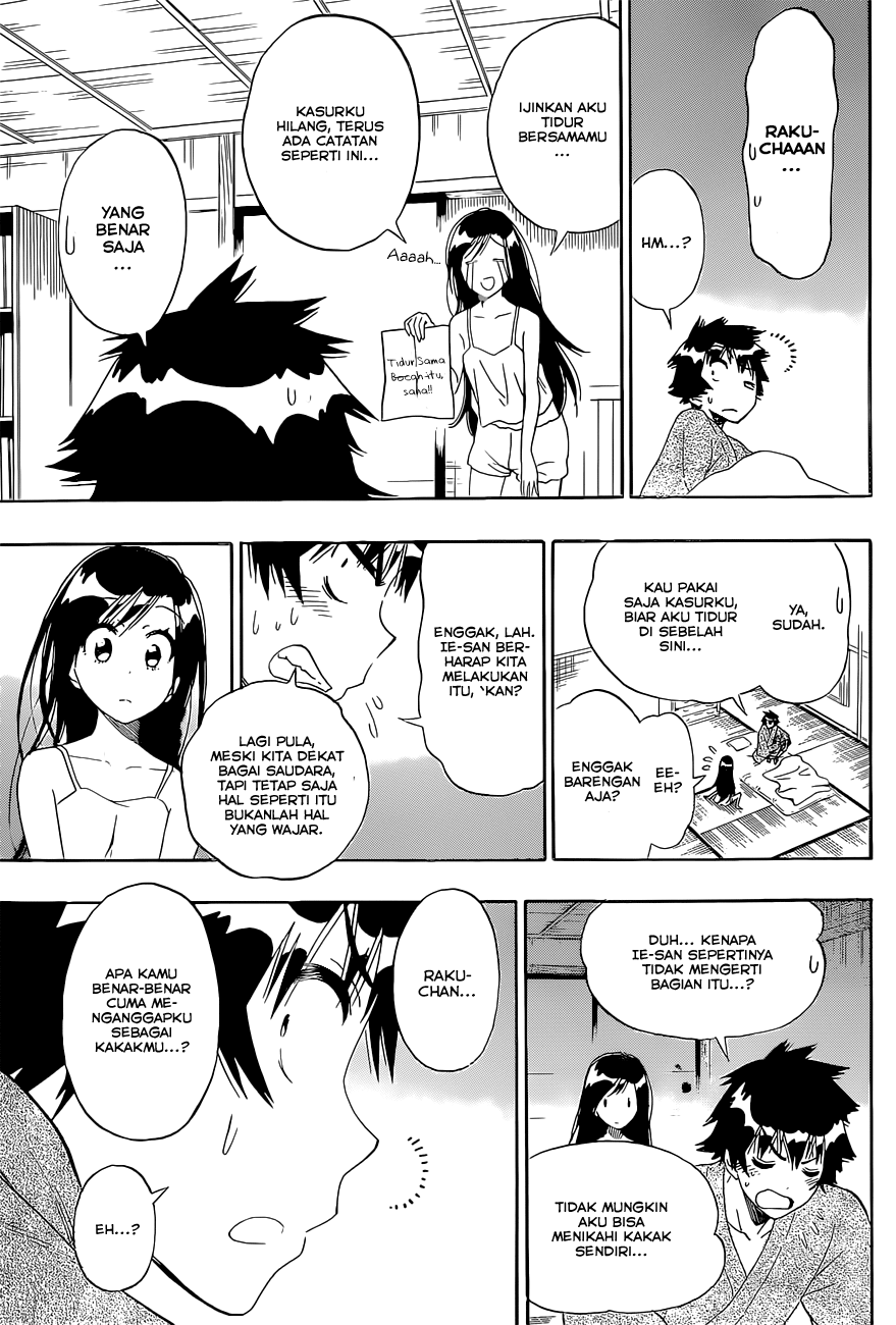 Nisekoi Chapter 148 Gambar 19