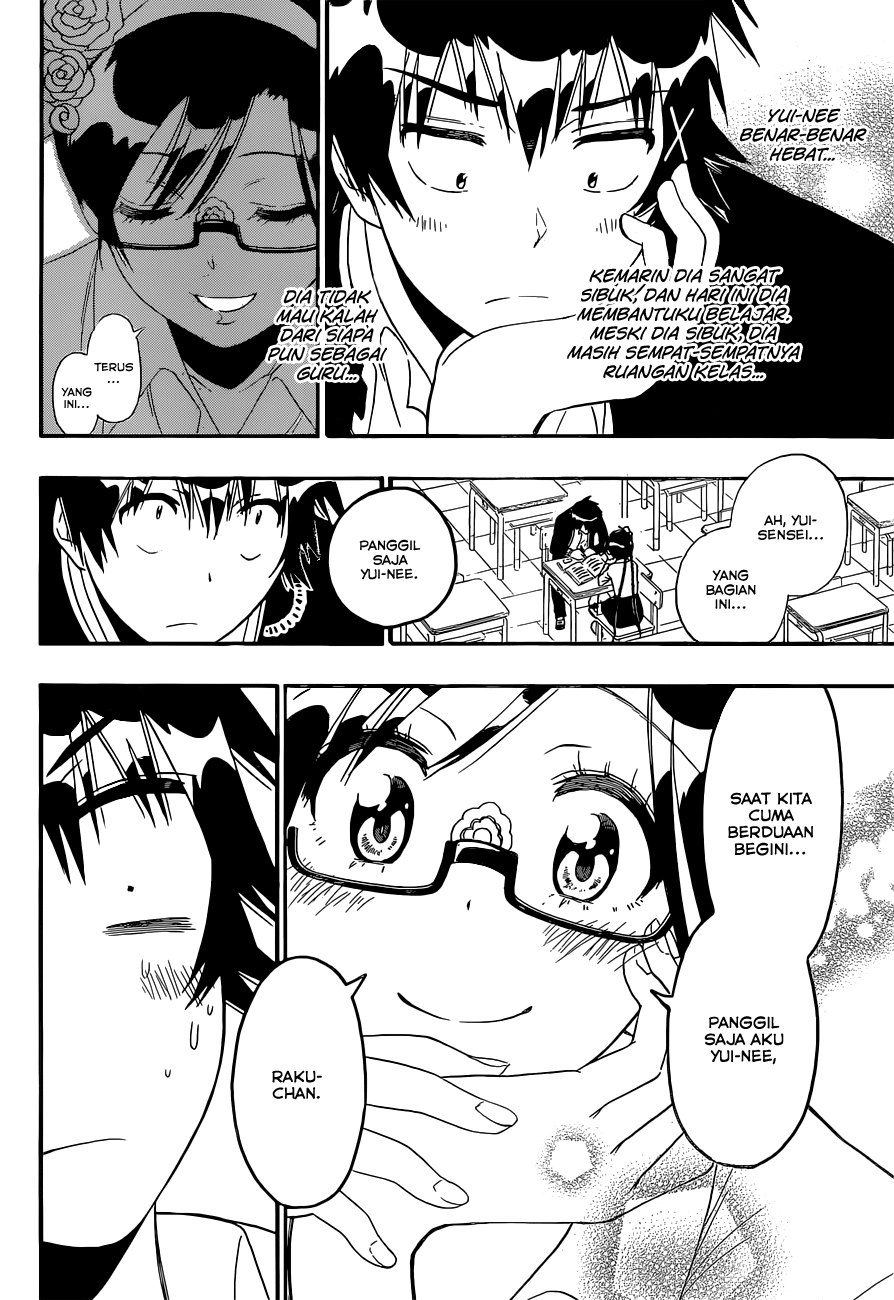 Nisekoi Chapter 146 Gambar 16