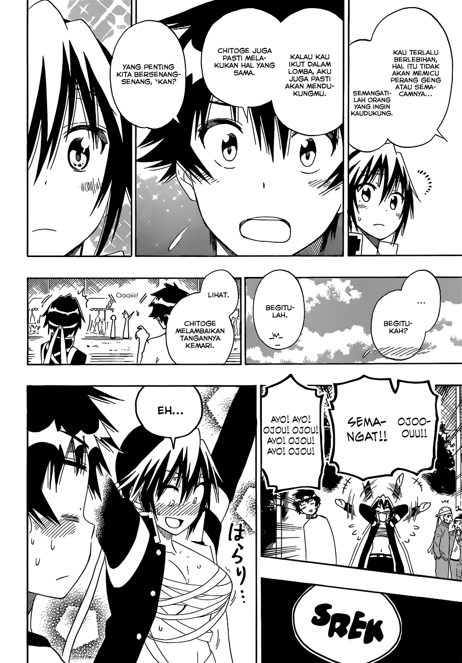 Nisekoi Chapter 145 Gambar 12