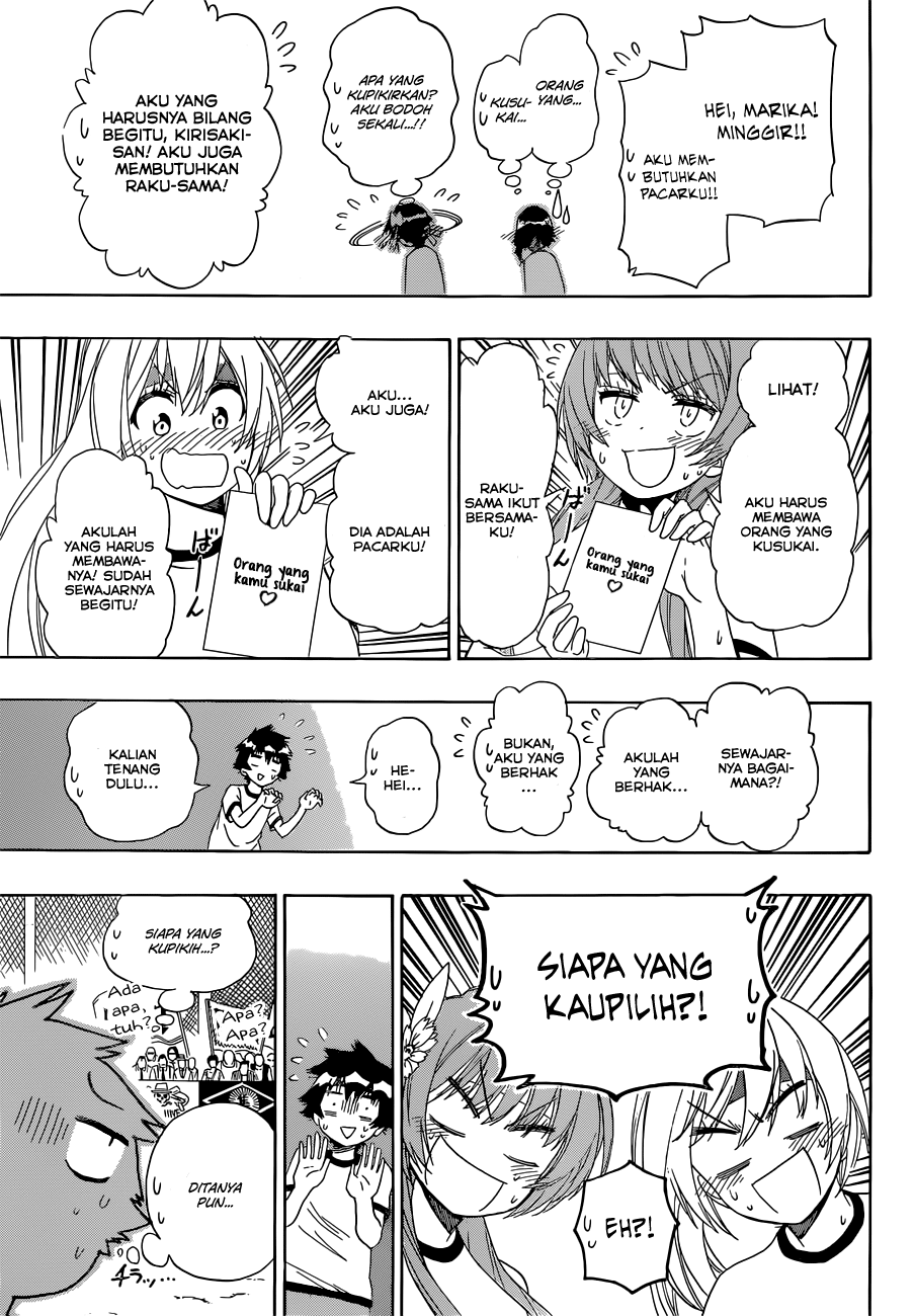 Nisekoi Chapter 145 Gambar 17
