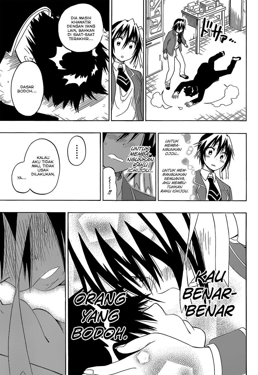 Nisekoi Chapter 140 Gambar 19