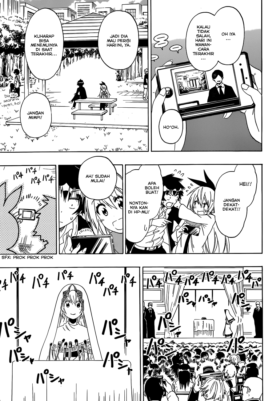 Nisekoi Chapter 139 Gambar 15