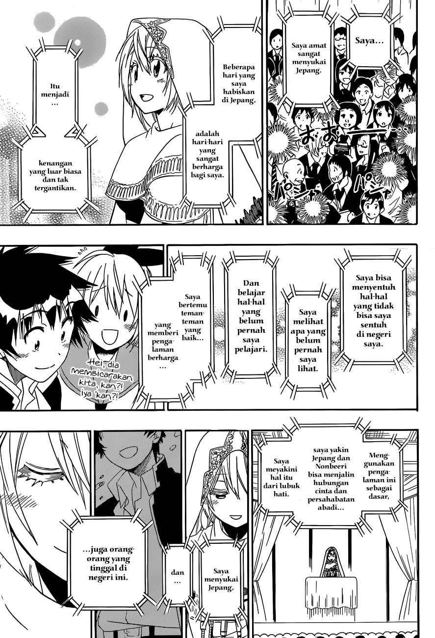 Nisekoi Chapter 139 Gambar 17