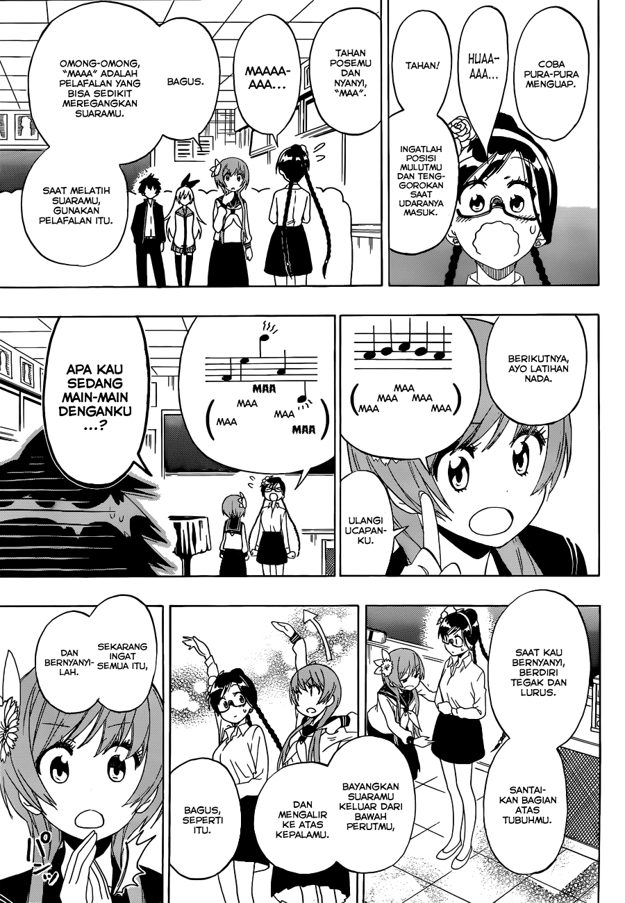 Nisekoi Chapter 135 Gambar 11