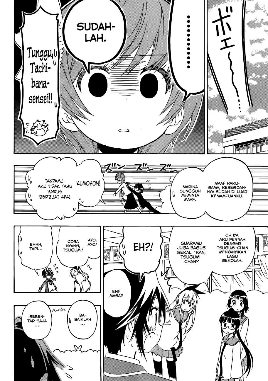 Nisekoi Chapter 135 Gambar 12
