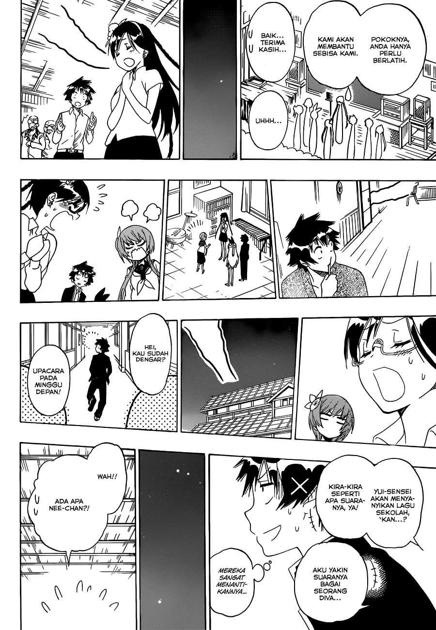 Nisekoi Chapter 135 Gambar 14