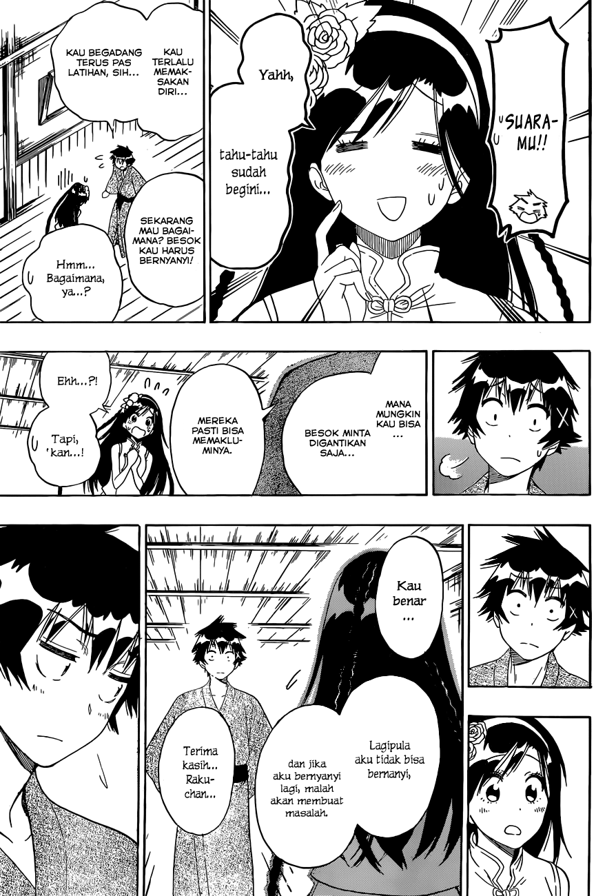 Nisekoi Chapter 135 Gambar 15