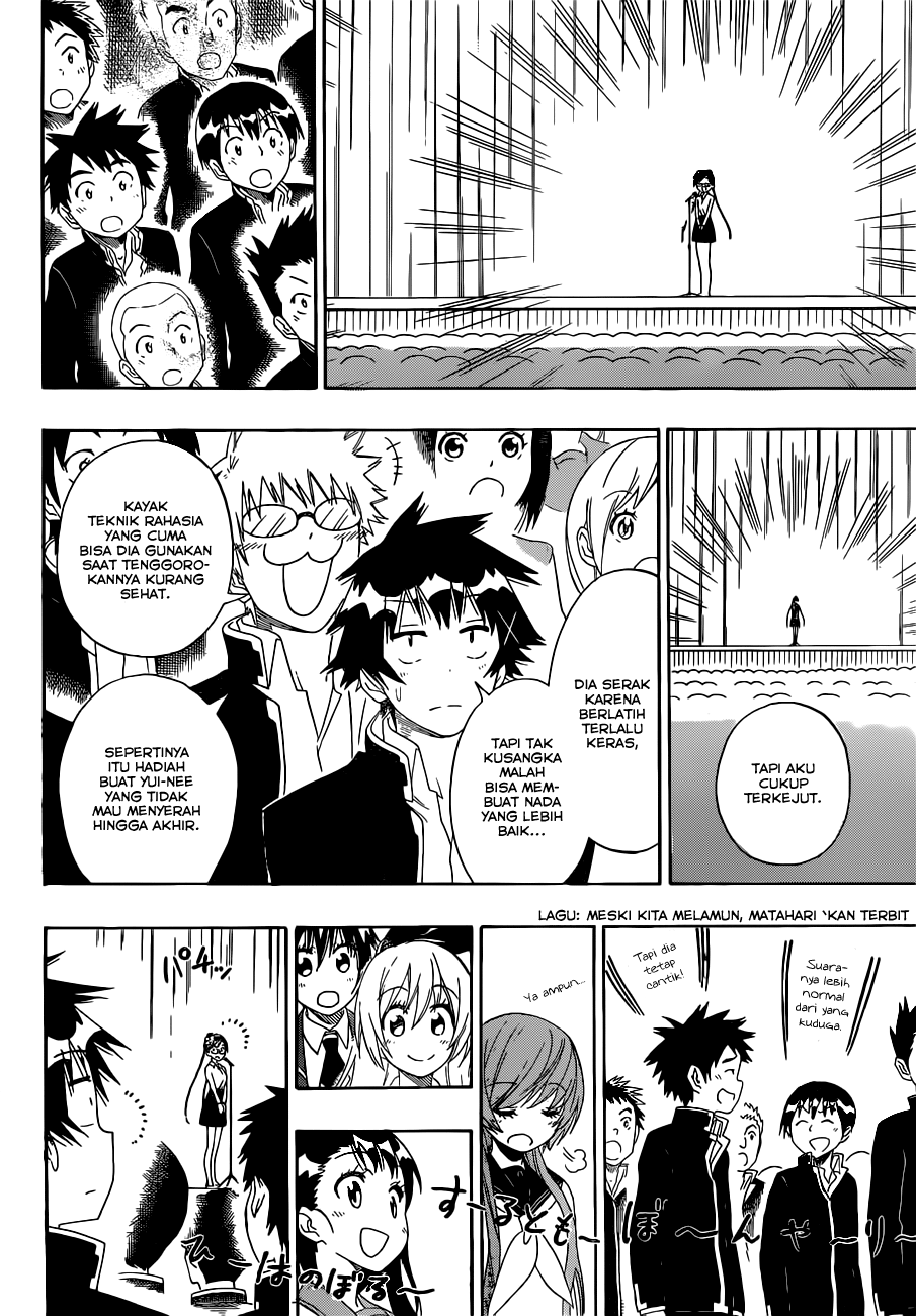 Nisekoi Chapter 135 Gambar 18