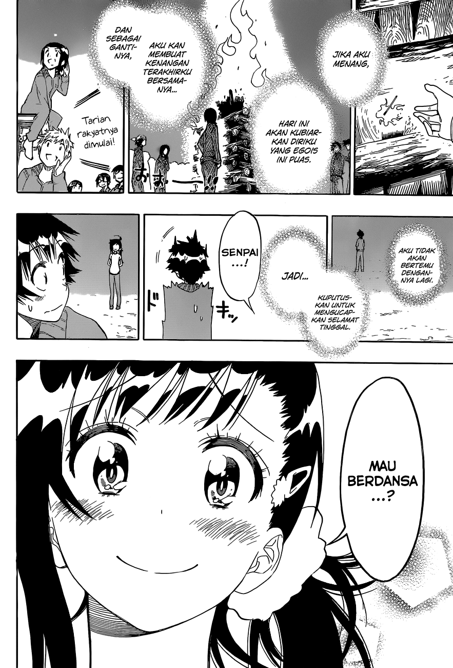 Nisekoi Chapter 134 Gambar 16