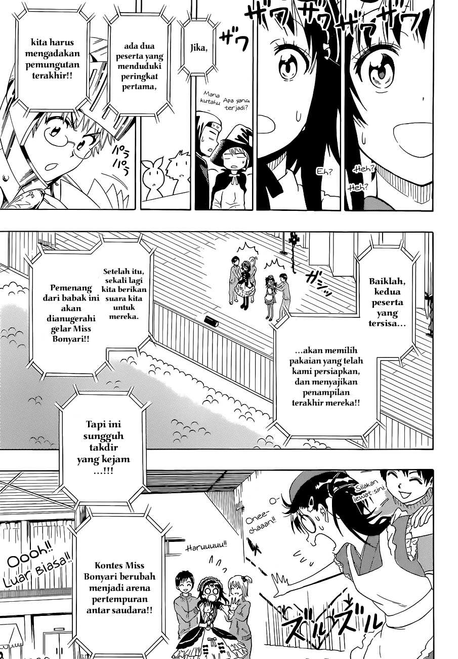 Nisekoi Chapter 133 Gambar 7