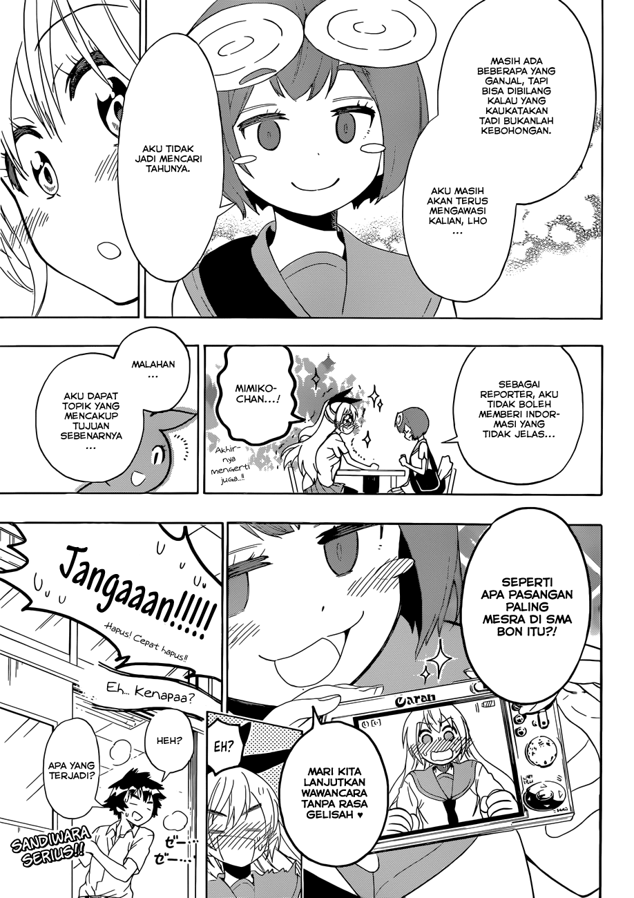 Nisekoi Chapter 130 Gambar 19