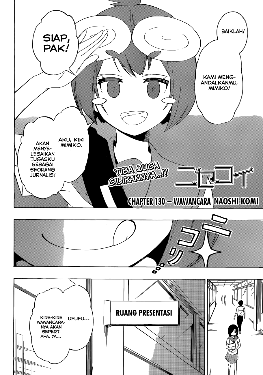 Baca Manga Nisekoi Chapter 130 Gambar 2