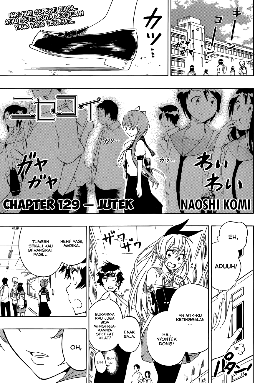 Baca Komik Nisekoi Chapter 129 Gambar 1