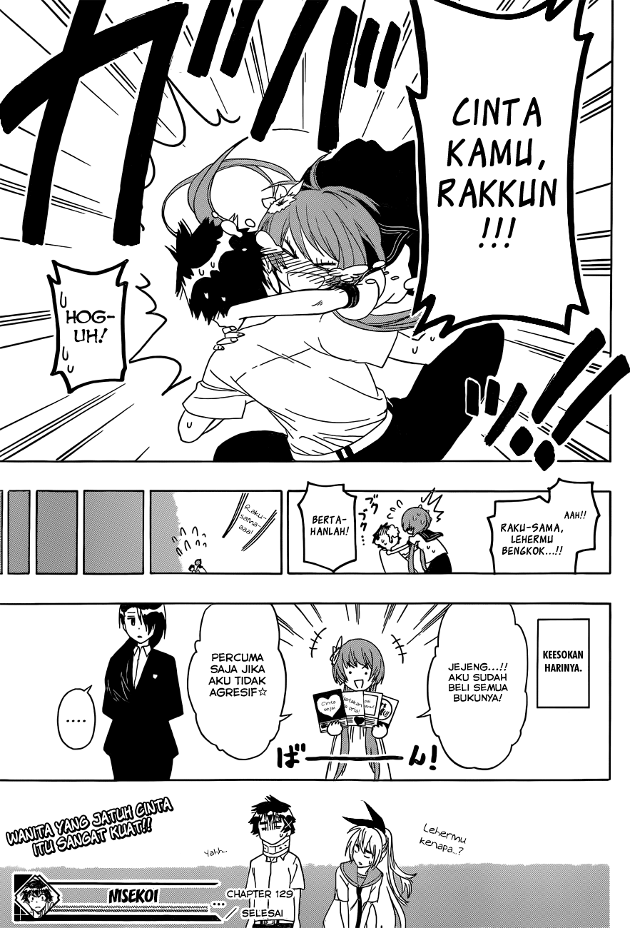 Nisekoi Chapter 129 Gambar 19