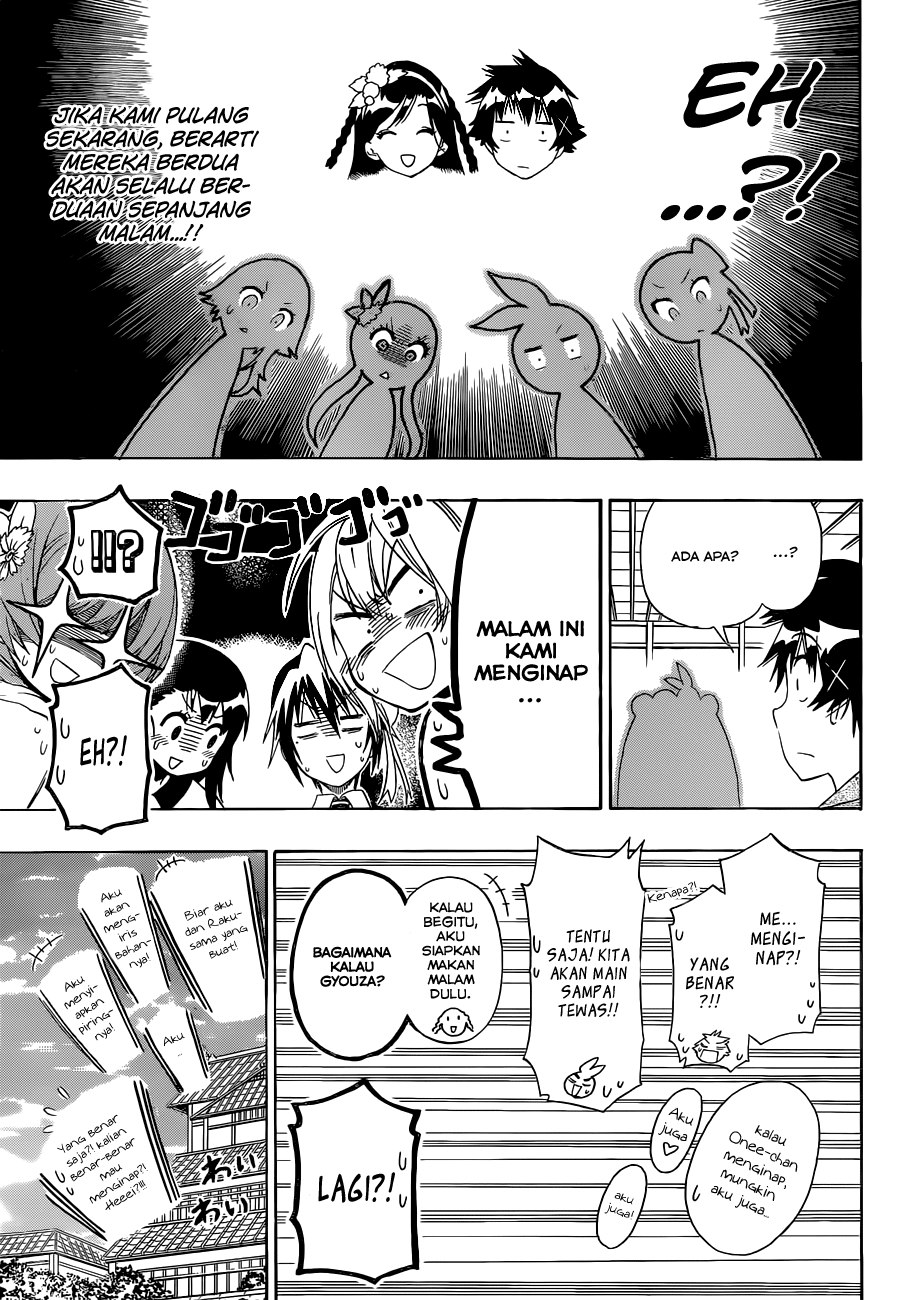 Nisekoi Chapter 128 Gambar 15