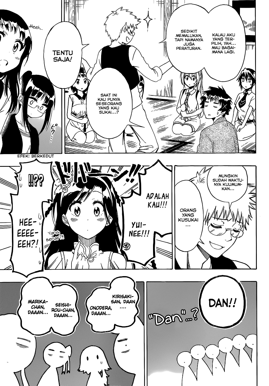 Nisekoi Chapter 128 Gambar 3