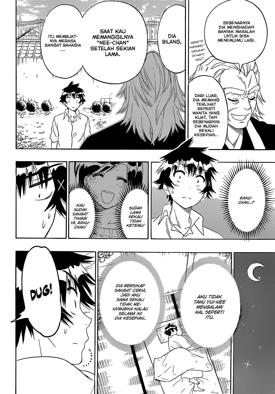 Nisekoi Chapter 121 Gambar 19