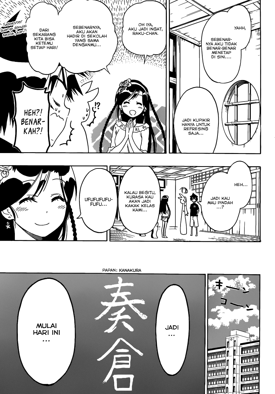 Nisekoi Chapter 118 Gambar 19