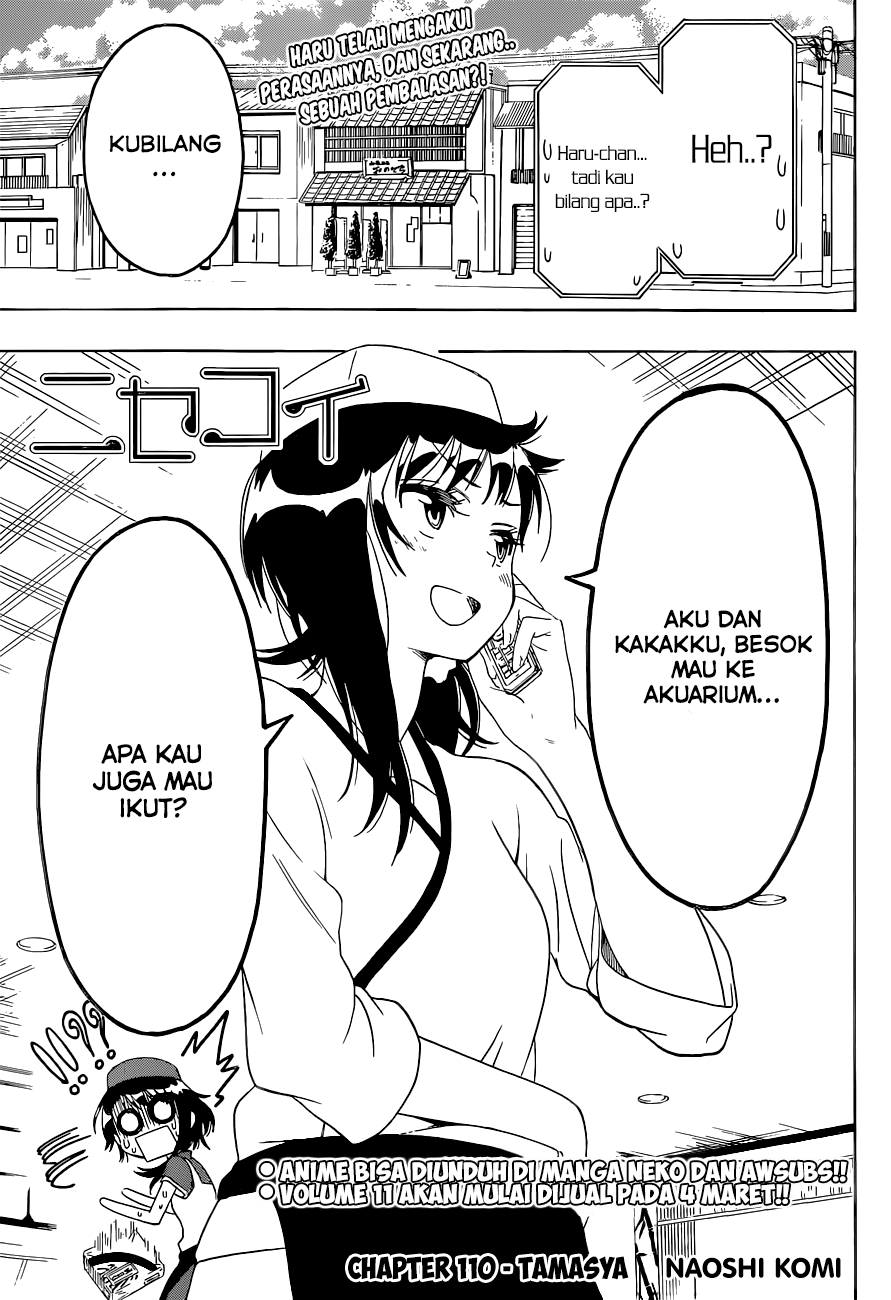Baca Komik Nisekoi Chapter 110 Gambar 1