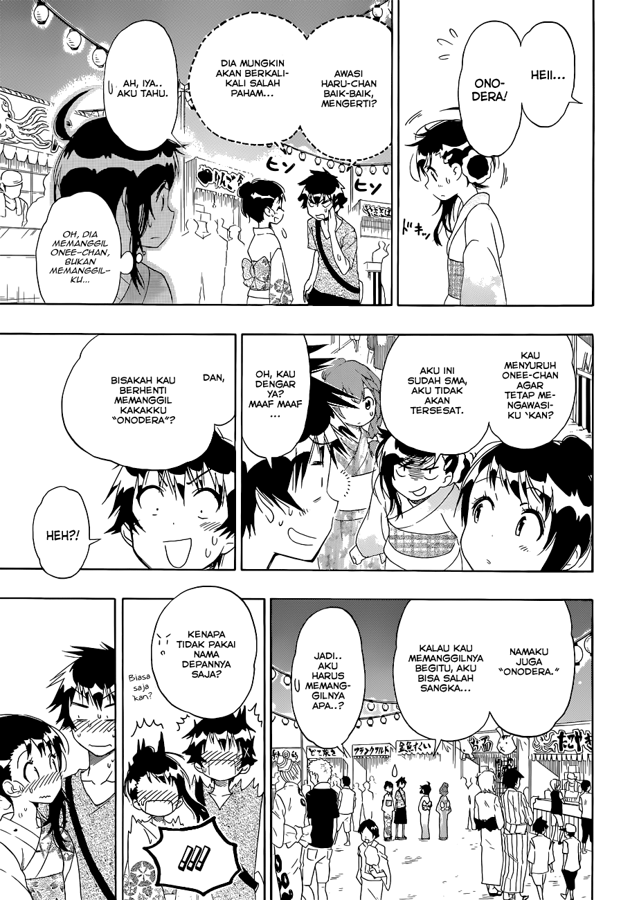 Nisekoi Chapter 107 Gambar 13