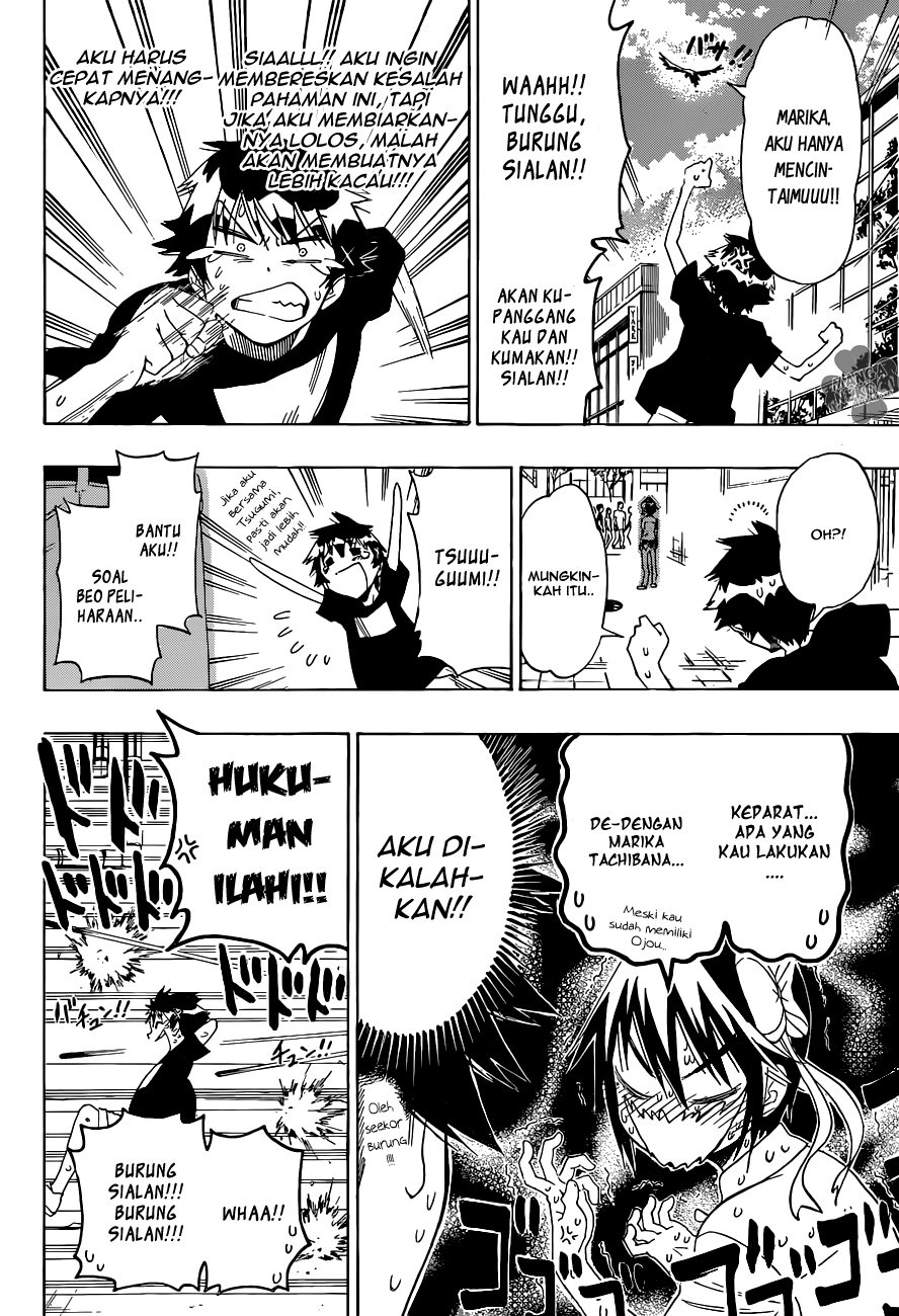 Nisekoi Chapter 104 Gambar 15