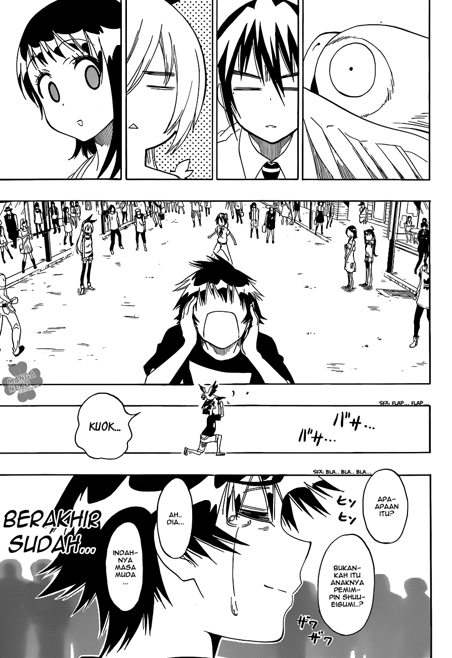 Nisekoi Chapter 104 Gambar 18