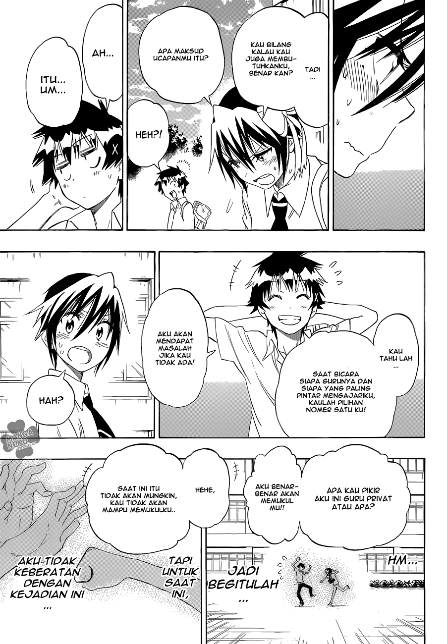 Nisekoi Chapter 99 Gambar 19