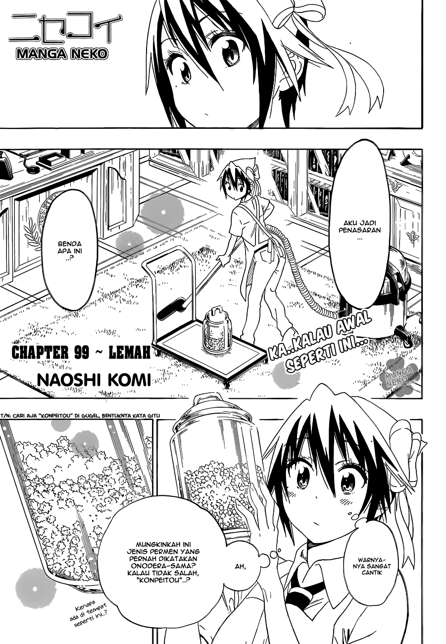 Baca Manga Nisekoi Chapter 99 Gambar 2