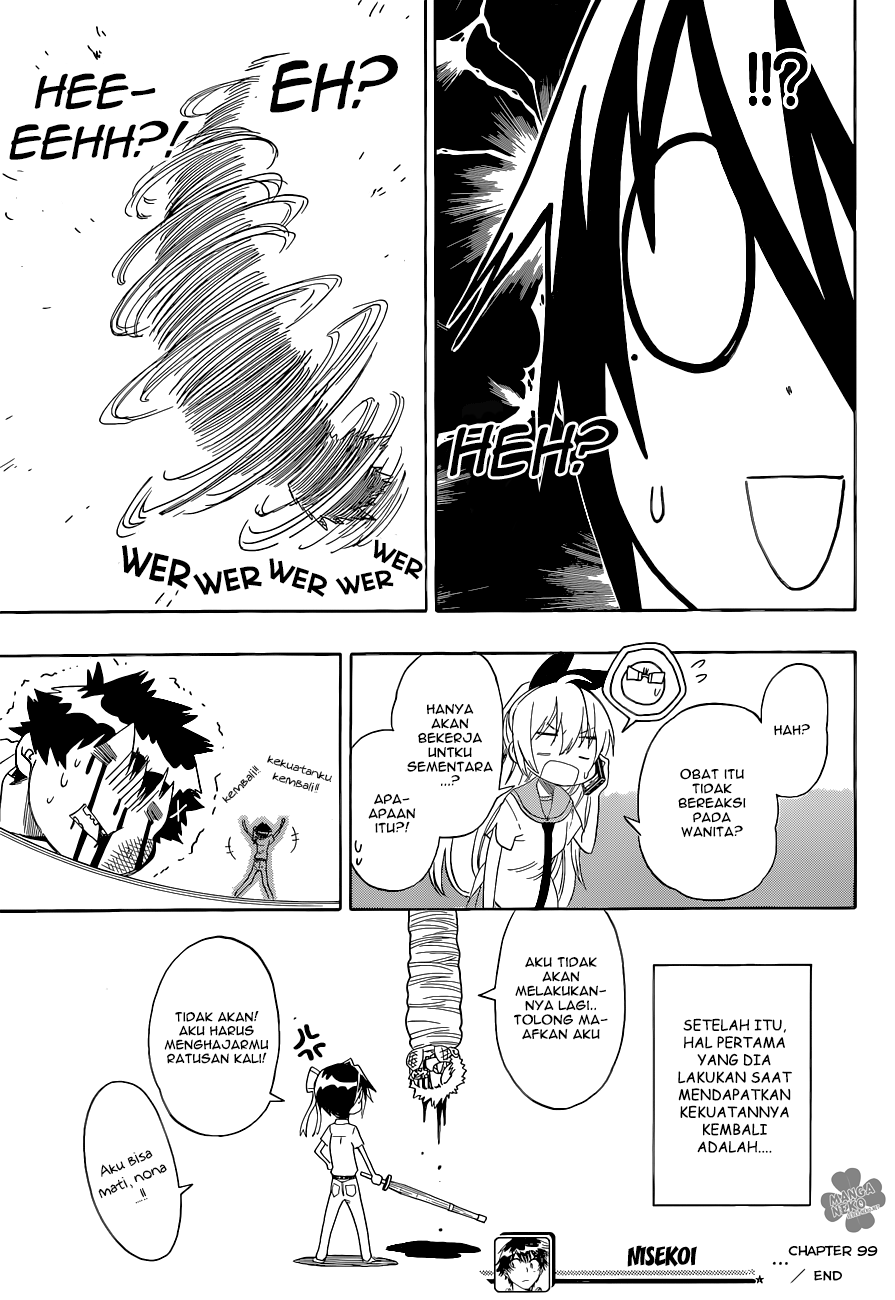 Nisekoi Chapter 99 Gambar 21