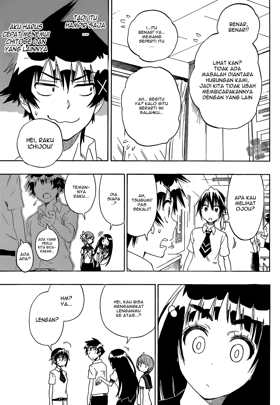 Nisekoi Chapter 96 Gambar 6