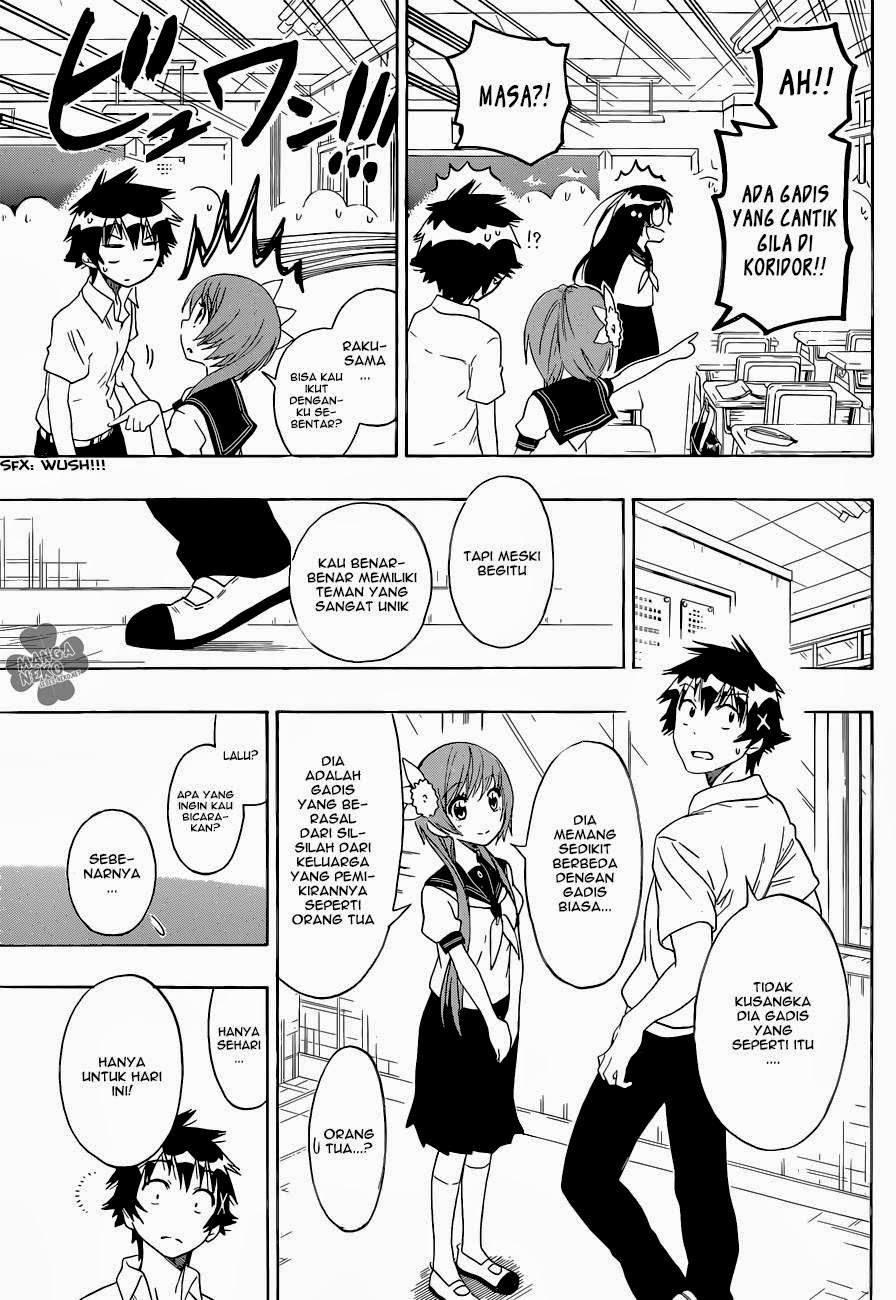 Nisekoi Chapter 95 Gambar 14