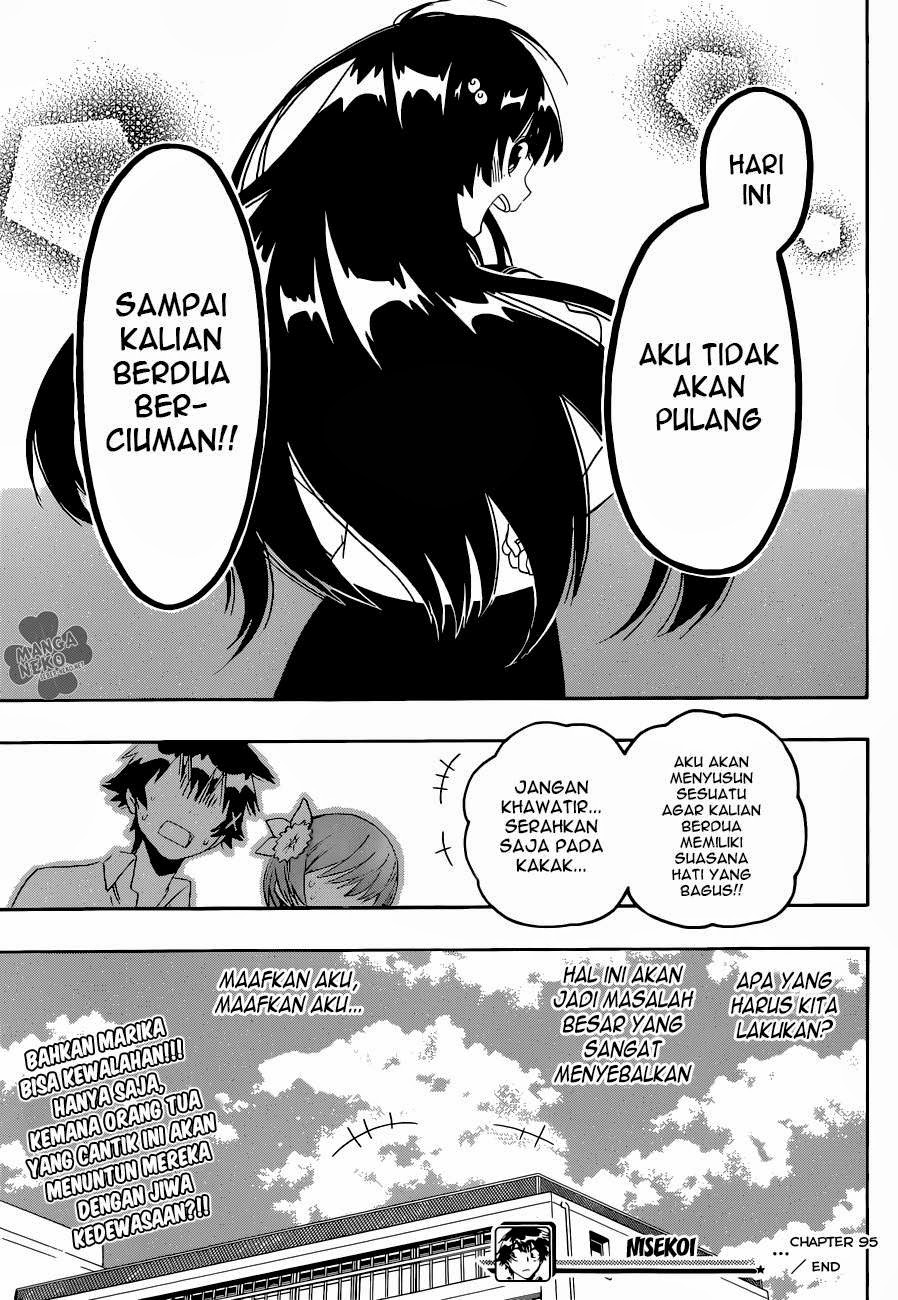 Nisekoi Chapter 95 Gambar 20