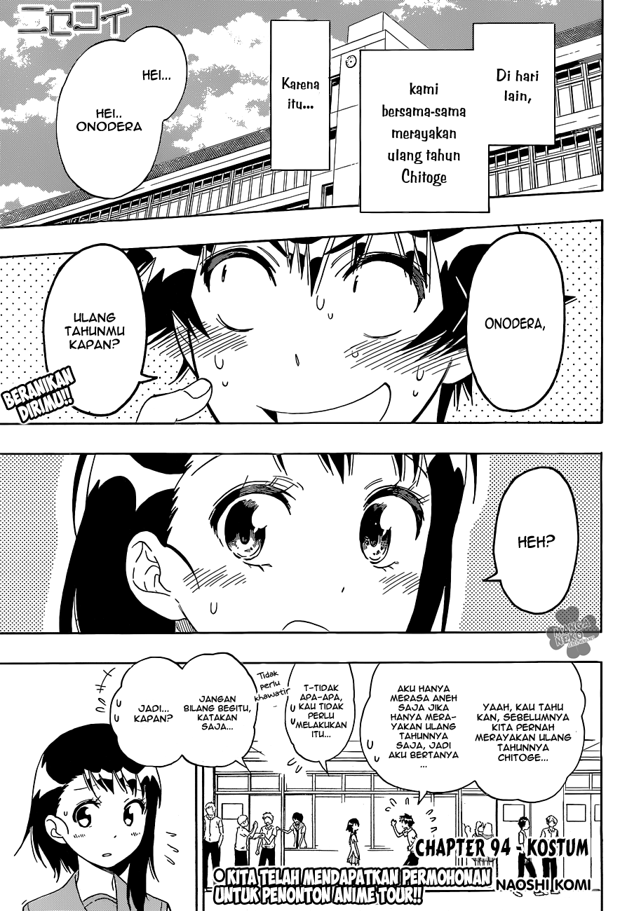 Baca Manga Nisekoi Chapter 94 Gambar 2