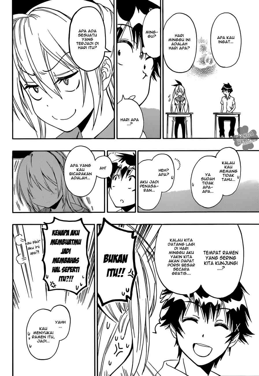 Nisekoi Chapter 87 Gambar 11