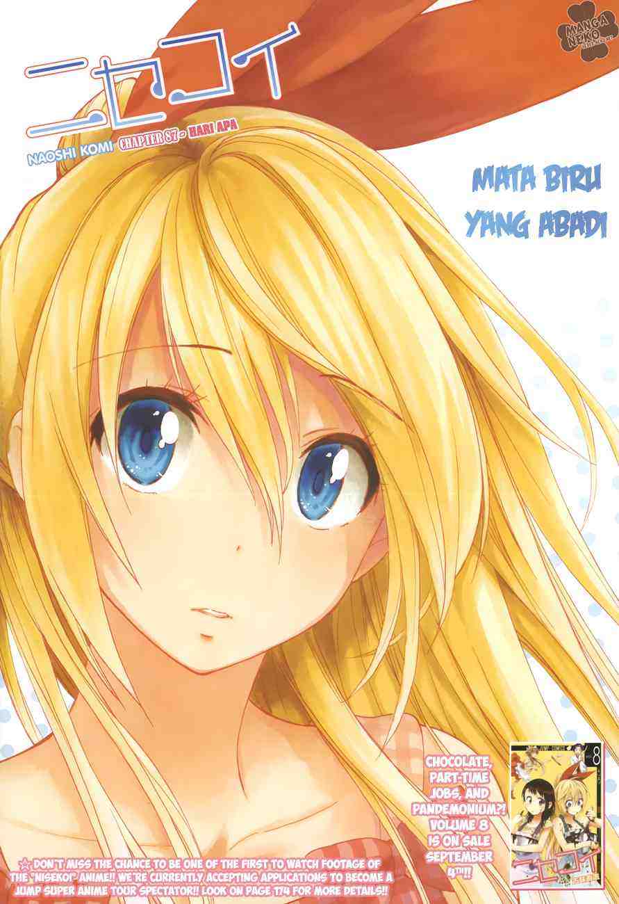 Baca Manga Nisekoi Chapter 87 Gambar 2