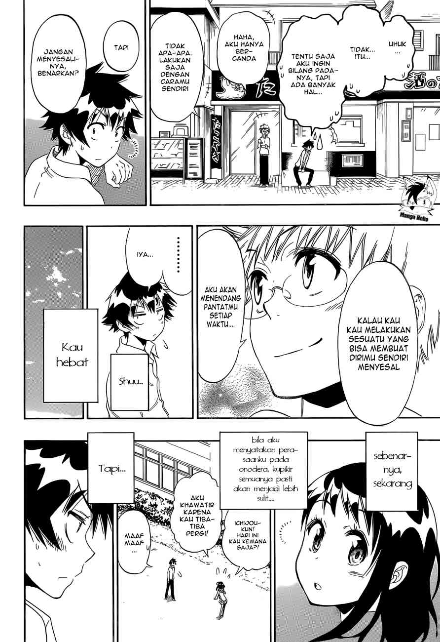 Nisekoi Chapter 85 Gambar 19