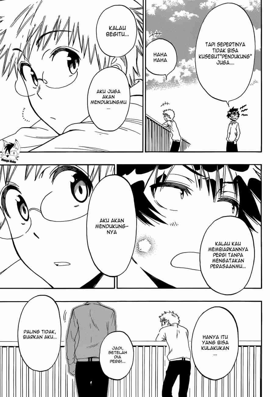 Nisekoi Chapter 84 Gambar 18