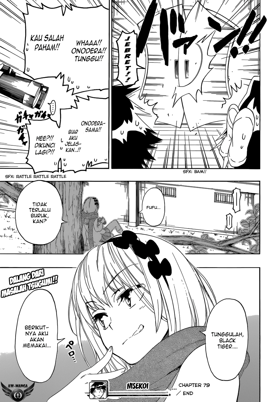 Nisekoi Chapter 79 Gambar 21