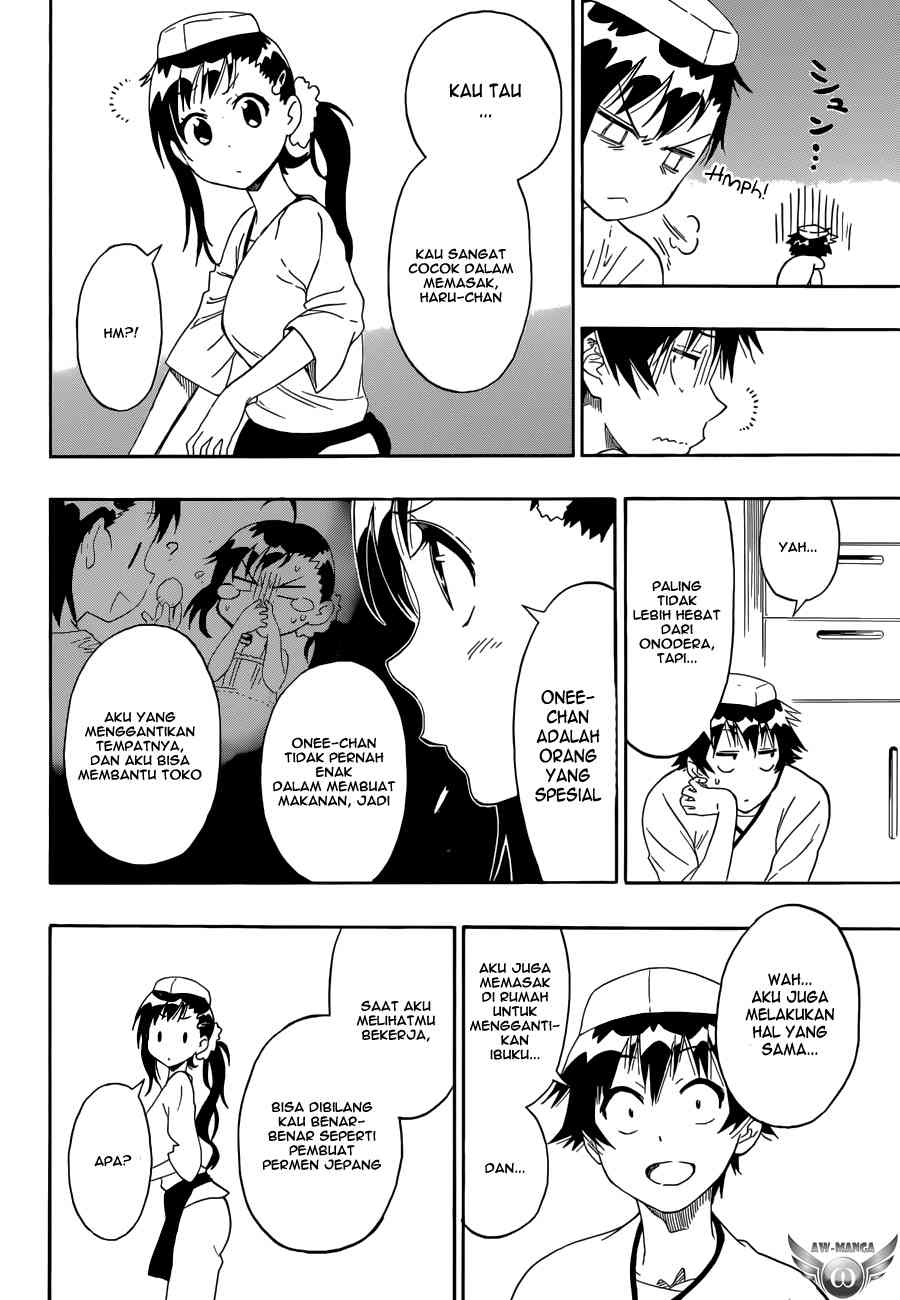 Nisekoi Chapter 77 Gambar 14